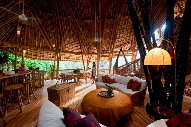 Trang hoàng như một biệt thự.