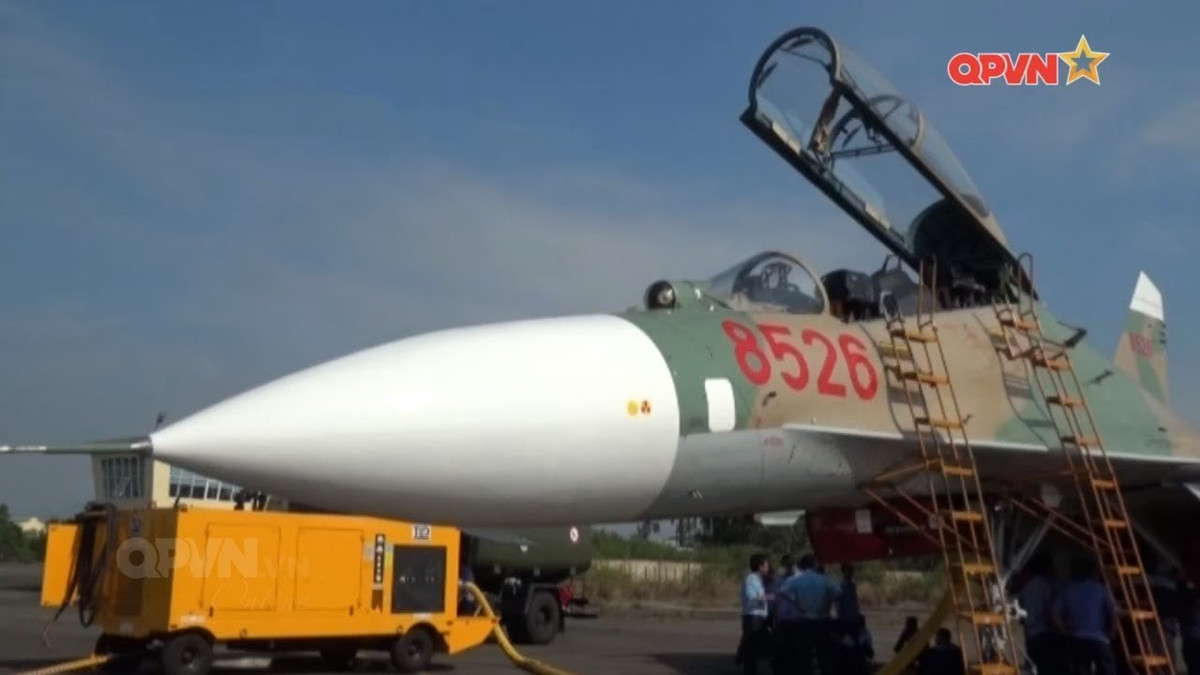 Viet Nam hoan thanh sua chua, nang cap tiem kich Su-27SK