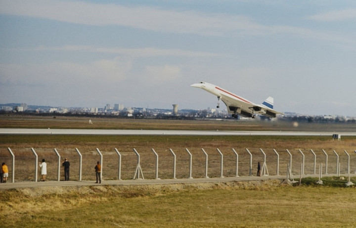 Hình ảnh Concorde 001 cất cánh tại Toulouse ngày 2/3/1969.