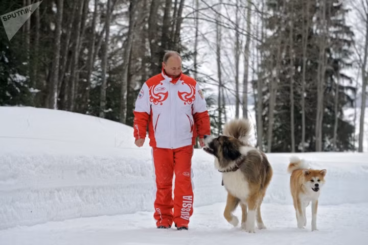 Chiem nguong mon qua “4 chan” vo cung dac biet cua Tong thong Putin