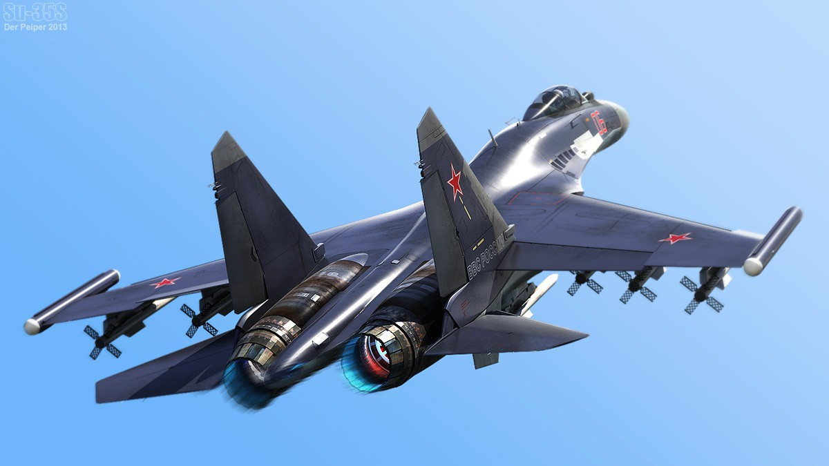 Su-35S có thể mang theo các loại bom: KAB-500, LKAB-1500; bom dẫn đường bằng laser/TVFAB-100/250/500/750/1000... Chiến đấu cơ này cũng được trang bị các ống phóng rocket S-5, S-8 để tấn công đối phương.