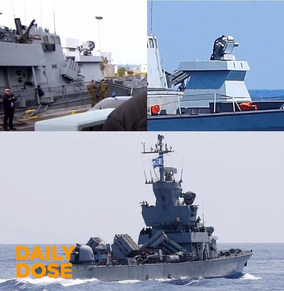 Bên cạnh đó là 2 cụm ống phóng Mk 141 mang theo 8 tên lửa hành trình diệt hạm RGM-84 Harpoon, và 2 cụm container mang theo rocket mồi bẫy cỡ lớn.