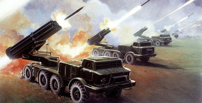 BM-27 Uranga chỉ cần 20 phút để có thể tái nạp đạn sau mỗi loạt bắn.