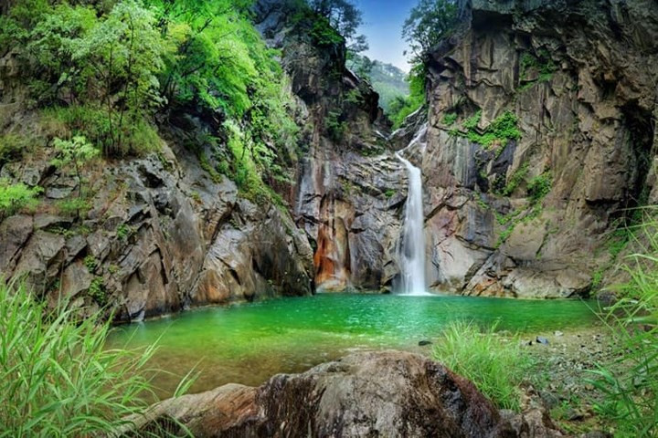 Lang nguoi truoc canh dep thien nhien dat nuoc Han Quoc