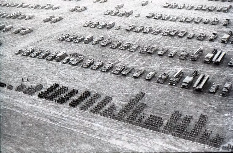 Trong những ngày cuối của cuộc tập trận có khoa mục đổ bộ đường biển lên đất Ba Lan, hành động này được cho là Liên Xô ngầm biểu thị sẵn sàng sử dụng biện pháp quân sự nếu tình hình bất ổn chính trị khi đó tại Ba Lan diễn biến đến mức mất kiểm soát. Nguồn ảnh: LiveJournal.