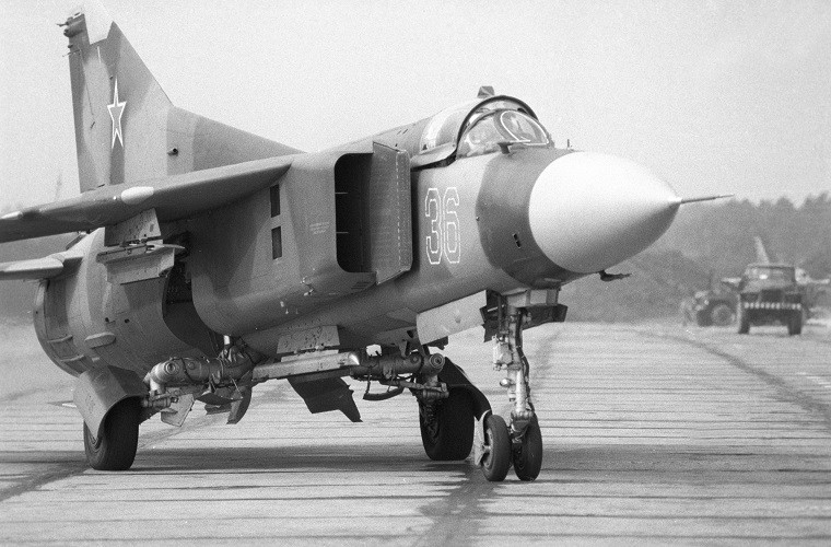 Tiêm kích MiG-23 của Không quân Liên Xô tham gia tập trận Zapad-81. Nguồn ảnh: Sputnik.