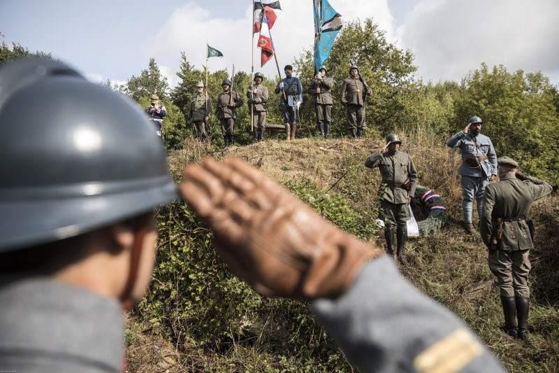 Cuộc sống hàng ngày của lính Thế chiến I được thể hiện thông qua việc dựng lại những căn bếp dã chiến, trạm y tế và trạm chỉ huy.