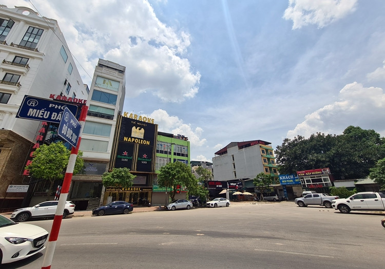 Dự án đường kết thúc ở đường Đỗ Đức Dục, đoạn cạnh ngõ 68A và giao với đường Miếu Đầm.