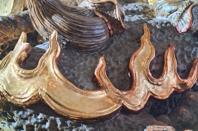 Nghệ nhân Nguyễn Hùng đã mất 6,5 tháng để chế tác tác phẩm này.