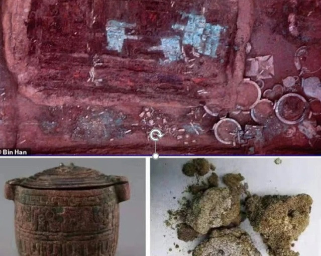 Tại một nghĩa địa dành cho giới quý tộc tại khu vực Liangdaicun, tỉnh Sơn Tây, Trung Quốc, các chuyên gia đã tìm thấy ngôi mộ có niên đại vào đầu thời kỳ Xuân Thu. Phát hiện này mở đầu cho khám phá về mỹ phẩm làm trắng da được con người sử dụng từ hơn 2.700 năm trước.