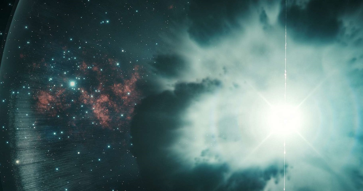 Các chuyên gia cho hay tín hiệu trên đến từ một vụ nổ tia gamma (GRB) xảy ra trong vũ trụ sơ khai. Do ánh sáng cường độ mạnh của một vụ nổ tia gamma nhanh chóng tắt dần và biến mất nên các nhà thiên văn học vội vàng ghi lại tín hiệu còn lại dưới dạng một chấm đỏ cam.