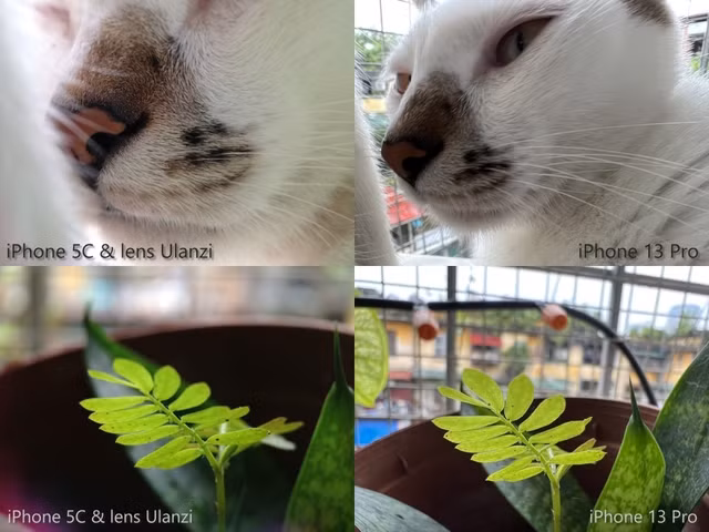 Ong kinh sieu can canh Ulanzi giup iPhone 5C chup dep hon iPhone 14 Pro-Hinh-3
