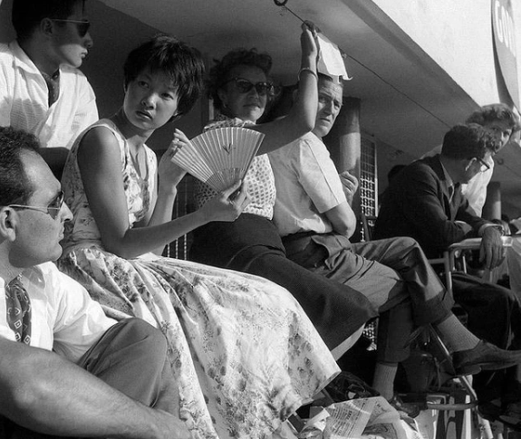 Nhan sắc kiều diễm của công chúa Phương Mai tại Italy năm 1955.