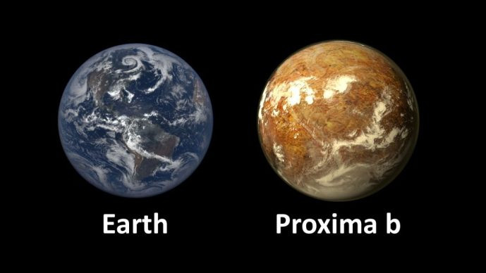 Proxima b là một hành tinh giống Trái đất, có khối lượng lớn gấp 1,17 lần hành tinh xanh và nằm trong khu vực ở được quanh sao lùn đỏ Proxima Centauri. Hành tinh Proxima b mất 11 ngày để hoàn thành một vòng quanh sao chủ.
