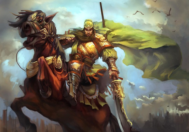 Hoa Hùng (? - 190) là vị tướng quân đội dưới quyền Đổng Trác sống vào cuối thời nhà Hán. Võ tướng này được La Quán Trung miêu tả sở hữu chiều cao 9 thước, tướng mạo oai phong, lẫm liệt. Trong "Tam Quốc diễn nghĩa", bối cảnh diễn ra điển tích "ôn tửu trảm Hoa Hùng" là khi 18 lộ chư hầu Quan Đông khởi binh thảo phạt gian thần Đổng Trác. Theo đó, lực lượng Quan Đông bao vây thành Lạc Dương.