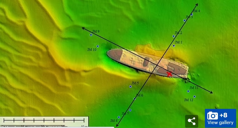 Cụ thể, chuyên gia Landuyt và các đồng nghiệp phân tích các mẫu từ vỏ thép của con tàu V-1302 John Mahn cũng như lớp trầm tích xung quanh. Thêm nữa, họ thu thập mẫu ở một loạt địa điểm xung quanh con tàu theo các hướng và khoảng cách khác nhau để xem mức độ ô nhiễm kéo dài bao xa.