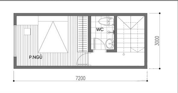 Tu van thiet ke nha ong 21m2 thoang dang