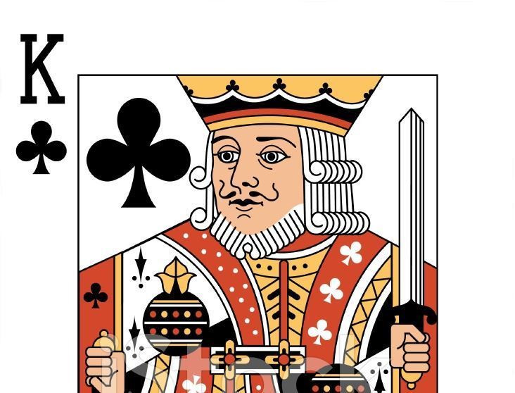 Lá bài K tép trong bộ bài Tây được nhiều chuyên gia tin rằng là hình ảnh Alexander Đại đế (356 trước Công nguyên - 332 trước Công nguyên). Vị vua của Vương quốc Macedonia nổi tiếng với tài cầm quân, mưu lược hơn người. Ông là một trong những vị tướng vĩ đại nhất lịch sử quân sự thế giới.