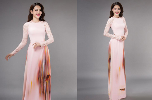 Hoa khoi Nam Em dep kieu sa trong trang phuc ao dai-Hinh-2