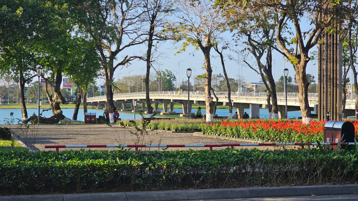 Hiện Thành phố Huế đang gấp rút chỉnh trang để đón xuân mới 2024