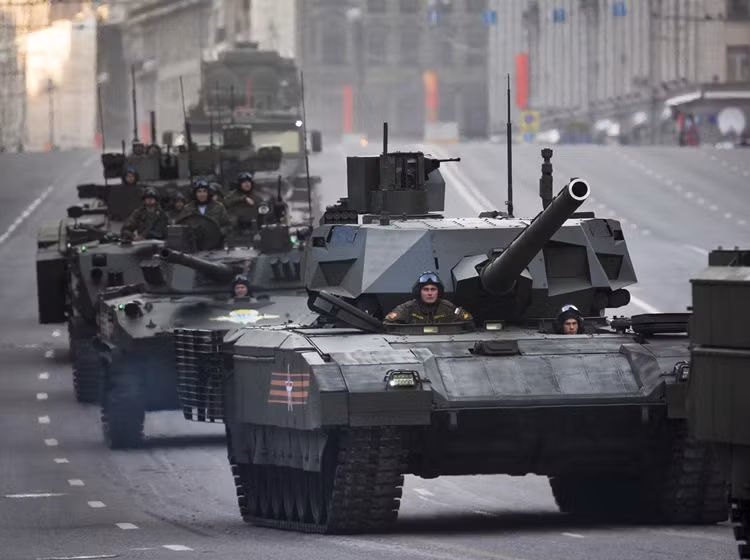 Xe tăng chiến đấu chủ lực T-14 Armata sẽ trình diễn trong lễ diễu binh Ngày Chiến thắng ở Moscow.