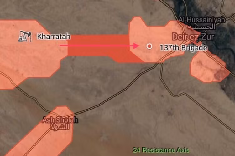 Quan doi Syria phat dong giai doan 2 giai phong Deir Ezzor