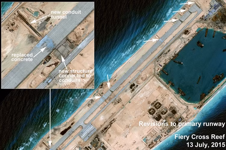 Trung Quoc khuay dong Bien Dong dau nam 2016