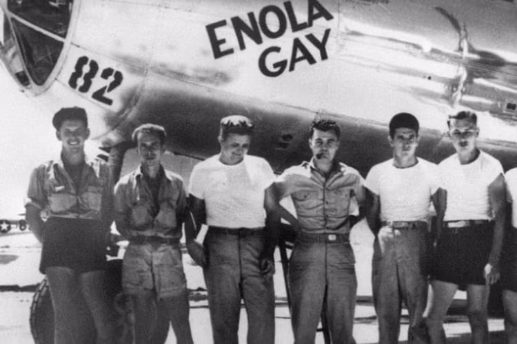 Chiếc máy bay ném bom Enola Gay B-29 đã thả bom nguyên tử xuống thành phố Hiroshima, Nhật Bản. (Nguồn: POP Lyft)