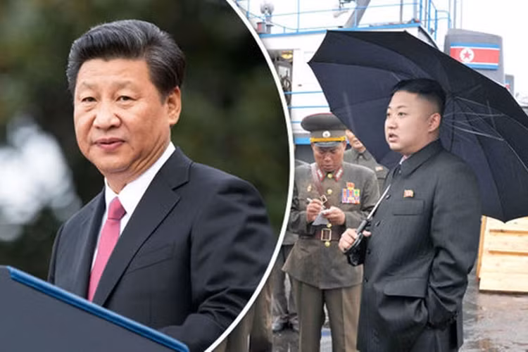 Bất chấp những lời cảnh báo của Chủ tịch Tập Cận Bình, nhà lãnh đạo trẻ Kim Jong-un vẫn ráo riết theo đuổi chương trình tên lửa-hạt nhân. Ảnh: Daily Express