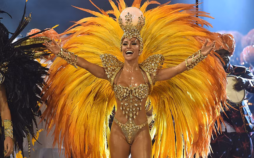 Choang ngop Le hoi Carnival o Brazil