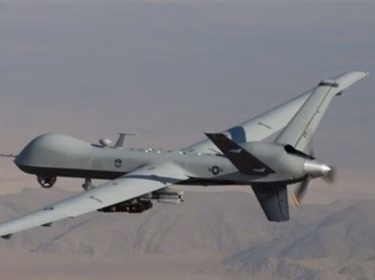 Máy bay vũ trang không người lái của Mỹ.