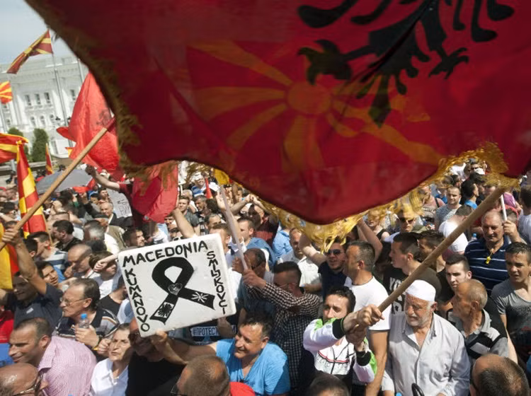 Macedonia bi va lay vi “Dong chay Tho Nhi Ky