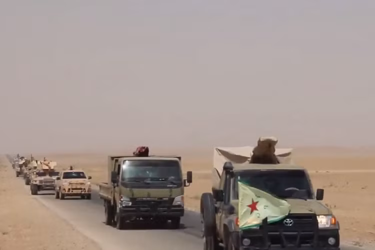 Nguy co dung do giua Quan doi Syria va SDF o Deir Ezzor