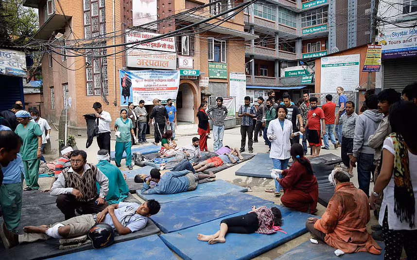 Hinh anh thuong tam cua nan nhan tran dong dat Nepal-Hinh-5