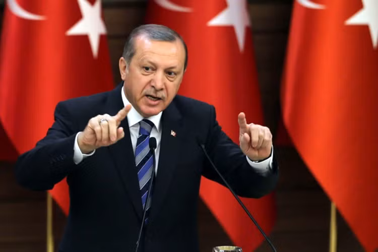 Tong thong Erdogan cao buoc Berlin hanh xu “giong phat xit”