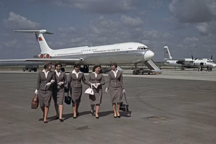 Ngam dan nu tiep vien lam nen thuong hieu Aeroflot