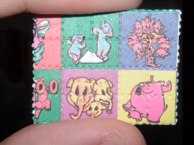 6. LSD: LSD là một trong những hóa chất khiến tâm trạng thay đổi mạnh nhất và được bán nhiều thứ hai trên mạng “đen” trong năm 2014. Chất này được sản xuất nhiều trong các phòng thí nghiệm bất hợp pháp ở miền tây nước Mỹ.