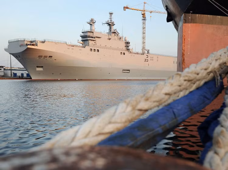 Nga đã thông báo với nhà chức trách Pháp về việc từ chối các tàu sân bay trực thăng lớp Mistral.