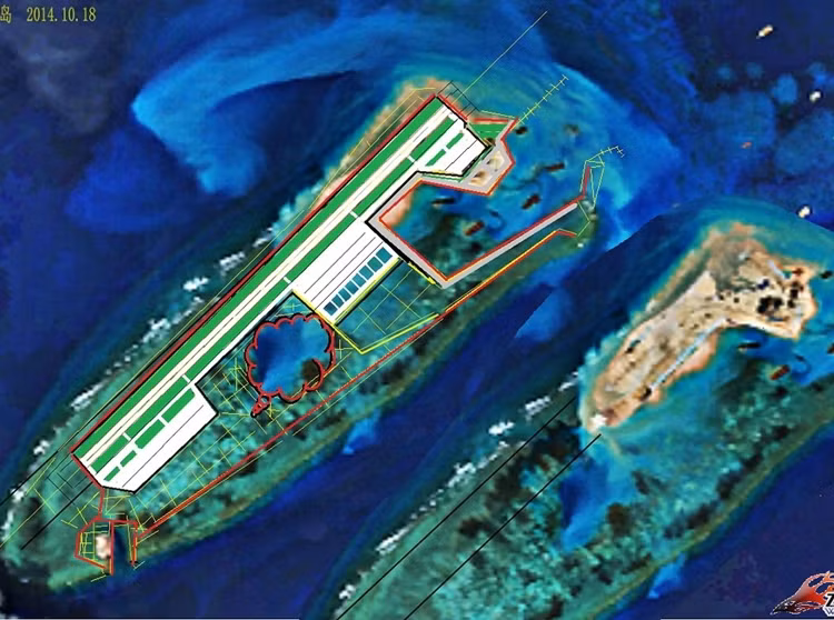 Hoc gia TQ cai cun ve dap dao trai phep o Bien Dong