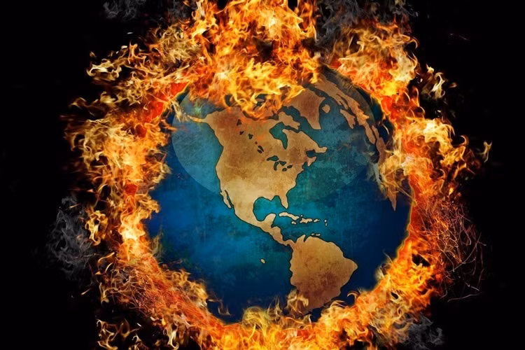 Moi lien he giua bien doi khi hau va xung dot o Trung Dong