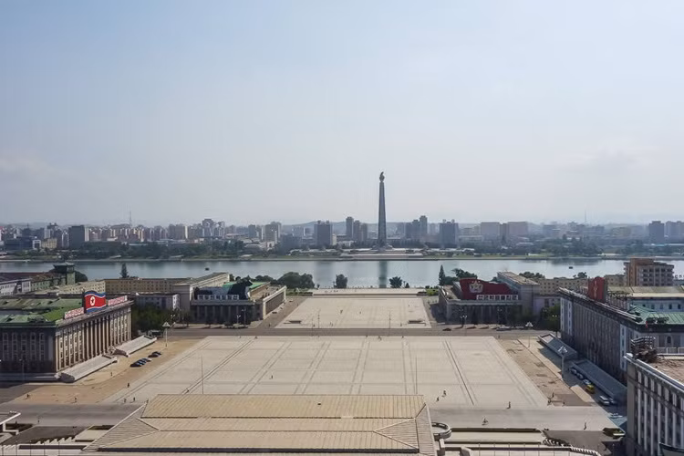 Quảng trường Kim Nhật Thành chính là nơi tổ chức các cuộc duyệt binh, các sự kiện trọng đại với sự tham gia của hàng vạn quần chúng. (Nguồn: Insider/earthnutshell.com)