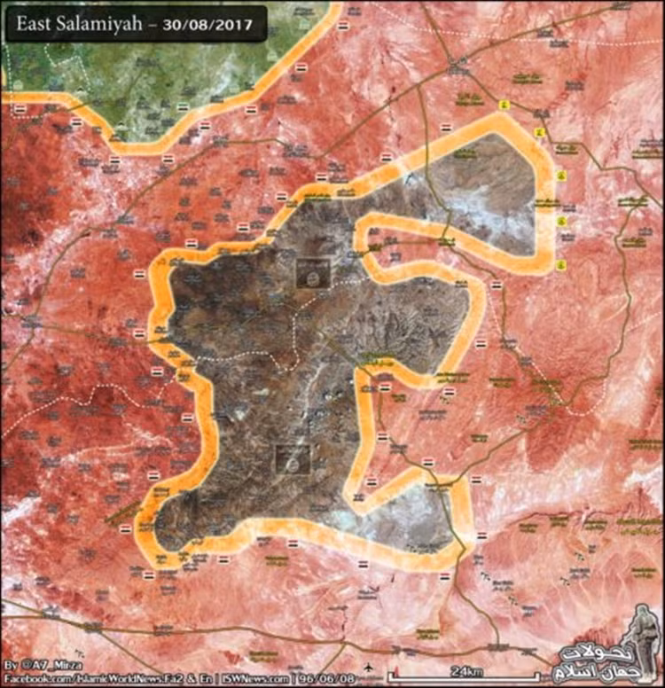 Quan doi Syria cach thanh pho Deir Ezzor chua day 50 km-Hinh-2