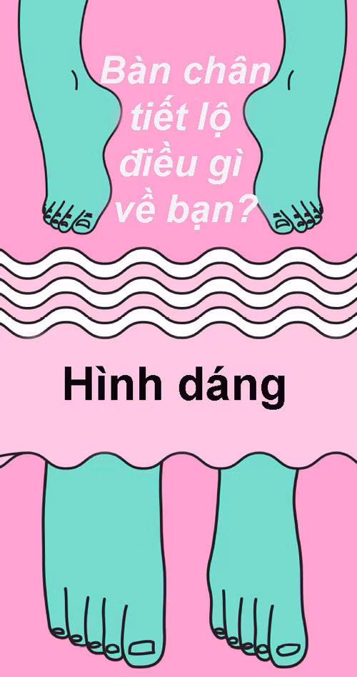 Nhin ban chan, doan tinh cach chu nhan