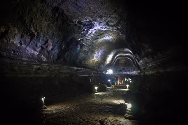 Một khoảng rộng trong đường hầm. Ảnh: Wordpress.
