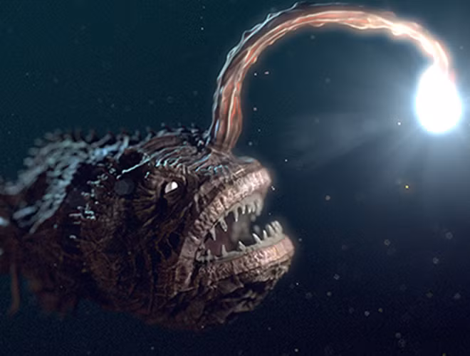 Chúng có màu sắc trong khoảng từ xám sẫm tới nâu sẫm, những loài cá ăn thịt này có đầu to để lộ cái miệng to hình trăng lưỡi liềm chứa đầy những chiếc răng dài gióng như răng nanh và cong ngược vào trong.