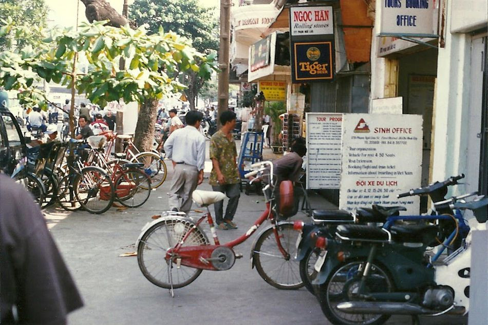 Trên đường Phạm Ngũ Lão.