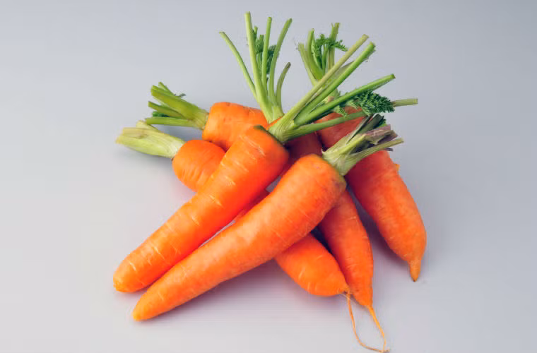  Trong cà rốt chứa hàm lượng dinh dưỡng phong phú, ngoài chất carotene vô cùng giá trị ra, cà rốt còn chứa rất nhiều interferon-một nhóm các protein tự nhiên được sản xuất bởi các tế bào của hệ miễn dịch nhằm chống lại các tác nhân ngoại lai như virus, vi khuẩn, kí sinh trùng và tế bào ung thư. 