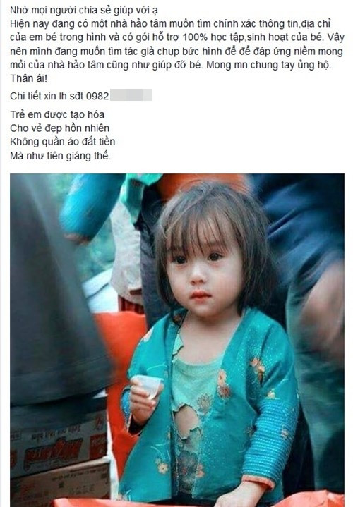 "Em bé vùng cao xinh xắn không phải chỉ để ngắm. Em cần được tất cả mọi người yêu thương, bảo vệ và giúp em có một cuộc sống tốt đẹp hơn" - đó là chia sẻ của một thành viên trong nhóm từ tiện đến Sơn La vừa qua.