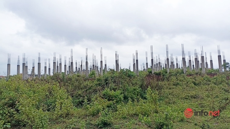 Tuy nhiên, sau hơn thập kỷ khởi công nhưng đến nay dự án vẫn dở dang, bỏ hoang lãng phí. (Ảnh: Infonet).
