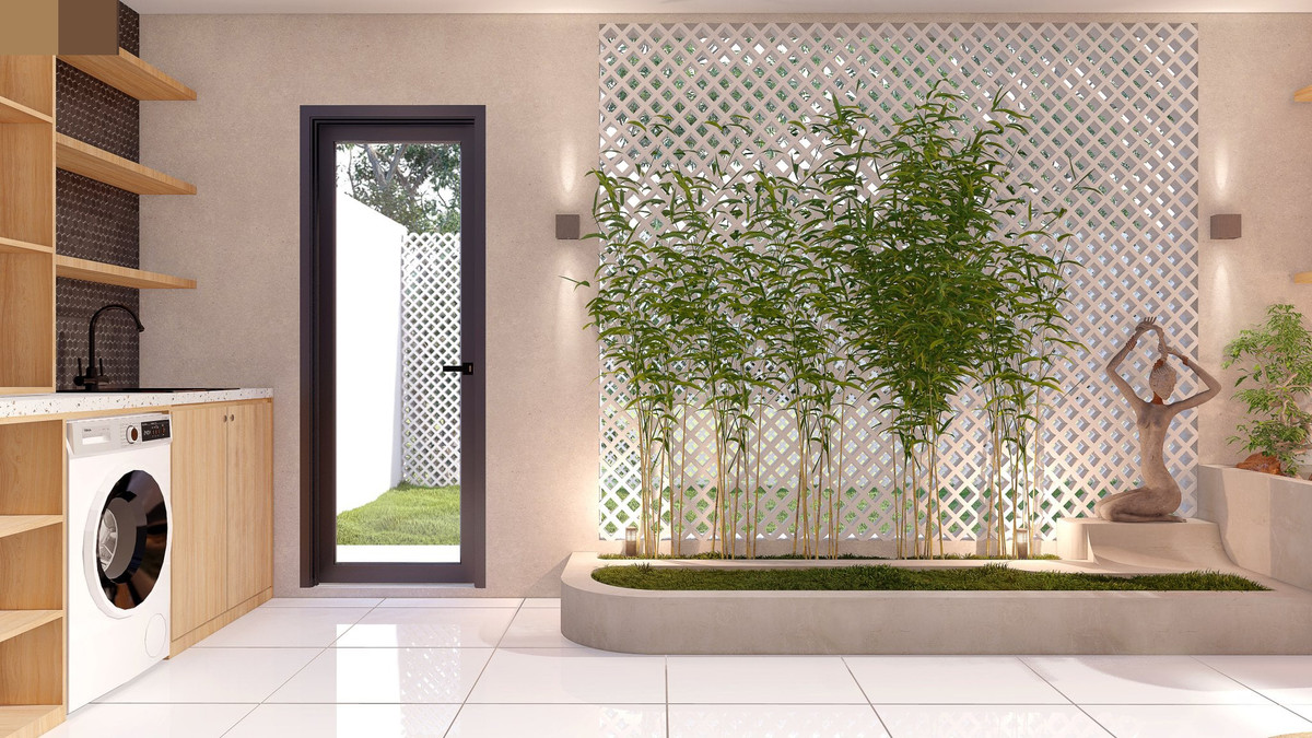 Ở không gian sinh hoạt chung, kiến trúc sư thiết kế mở để tạo sự hài hòa, gắn kết, còn phòng ngủ là thế giới riêng, thể hiện cá tính riêng của mỗi thành viên.